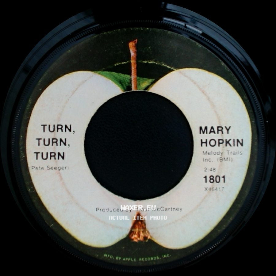 Mary Hopkin - Those Were The Days / Turn, Turn, Turn side B