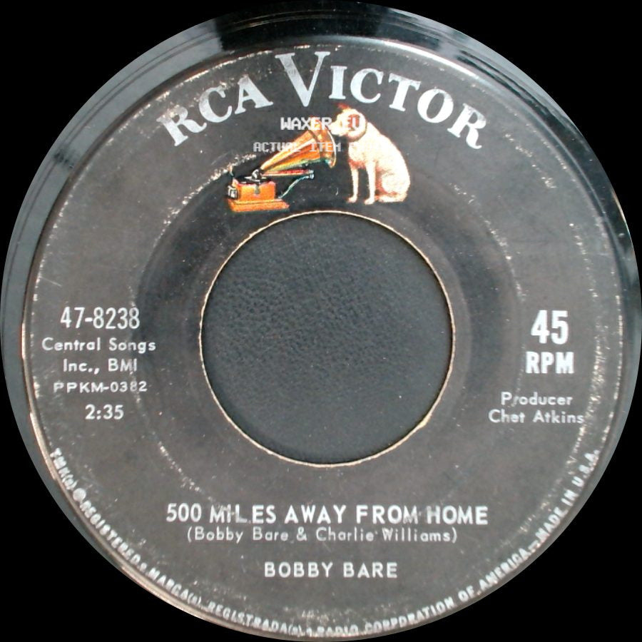 Bobby Bare - 500 Miles Away From Home / It All Depends On Linda side A