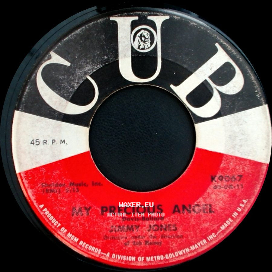 Jimmy Jones - Good Timing / My Precious Angel side B