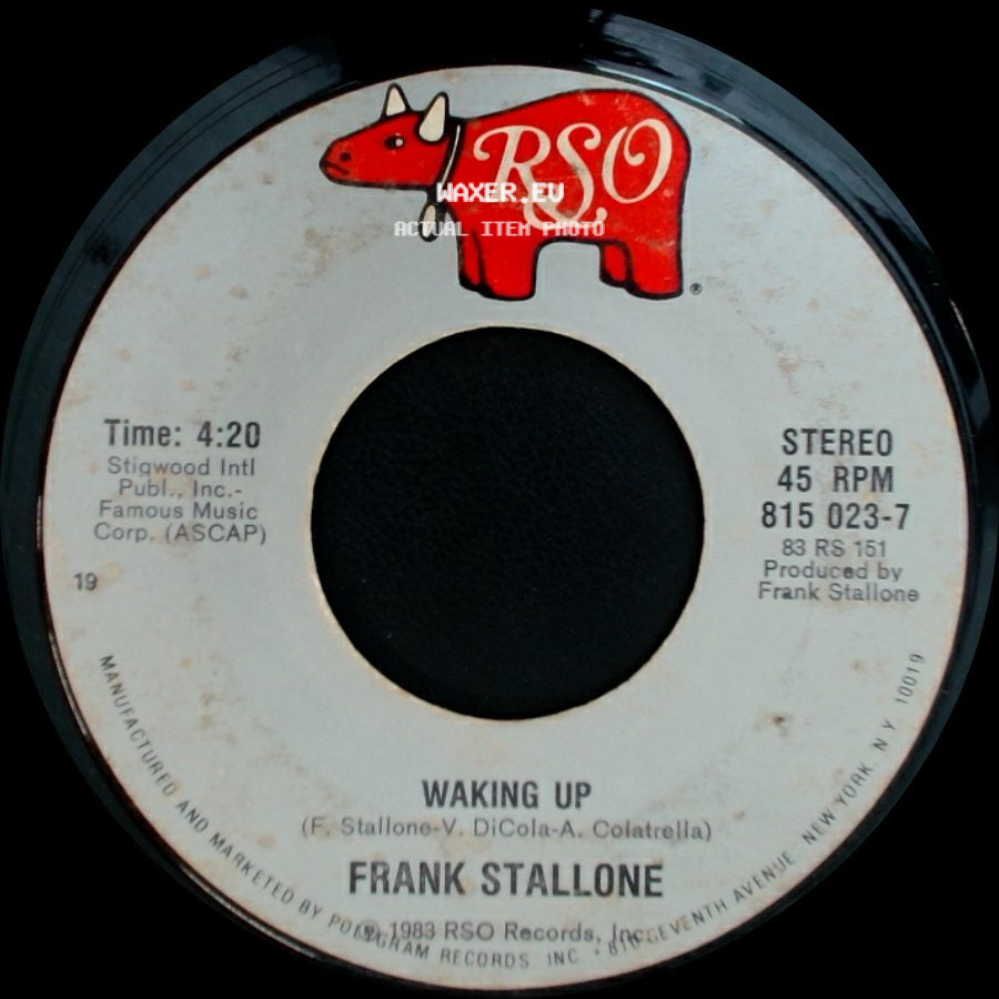 Frank Stallone - Waking Up / Far From Over side A