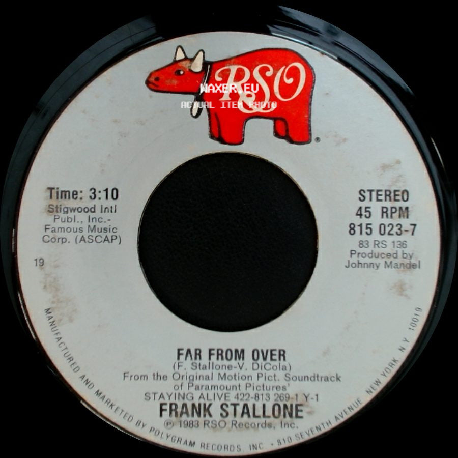 Frank Stallone - Waking Up / Far From Over side B