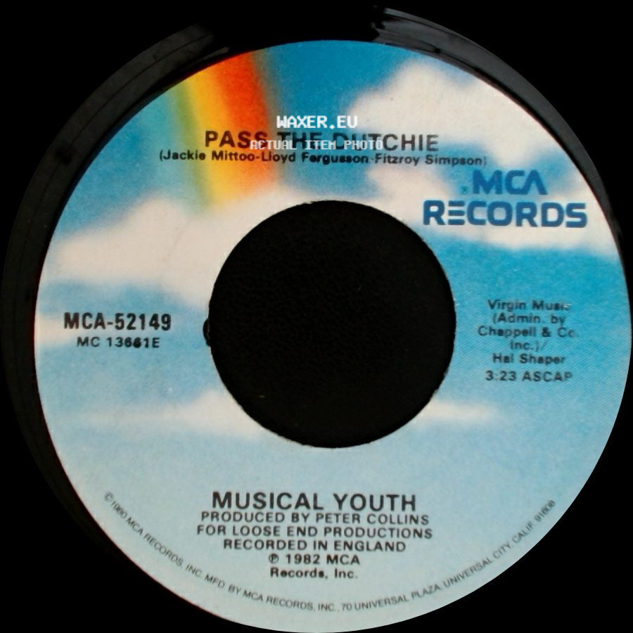 Musical Youth - Give Love A Chance / Pass The Dutchie side B