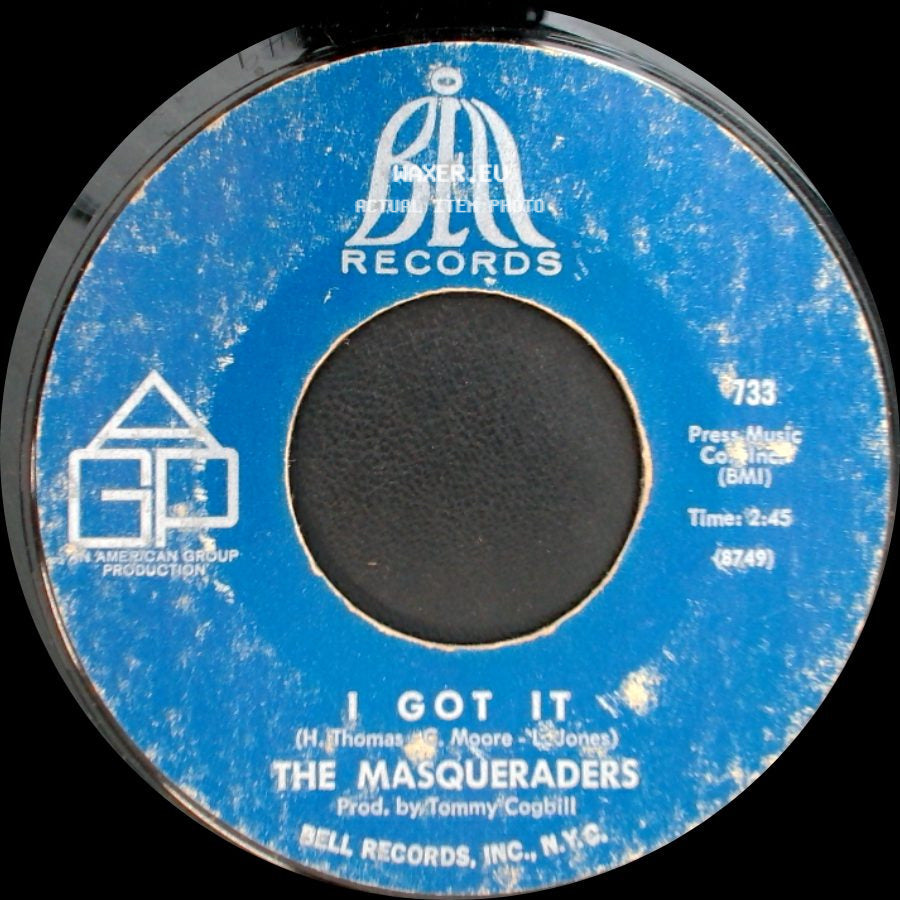 The Masqueraders - I Got It / Ain't Got To Love Nobody Else side A
