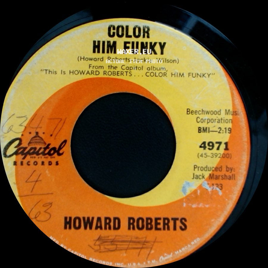 Howard Roberts - Florence Of Arabia / Color Him Funky side B