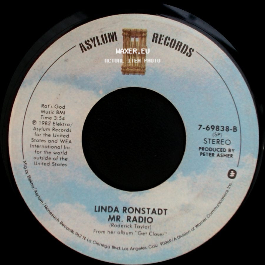 Linda Ronstadt - Mr. Radio / Easy For You To Say side A