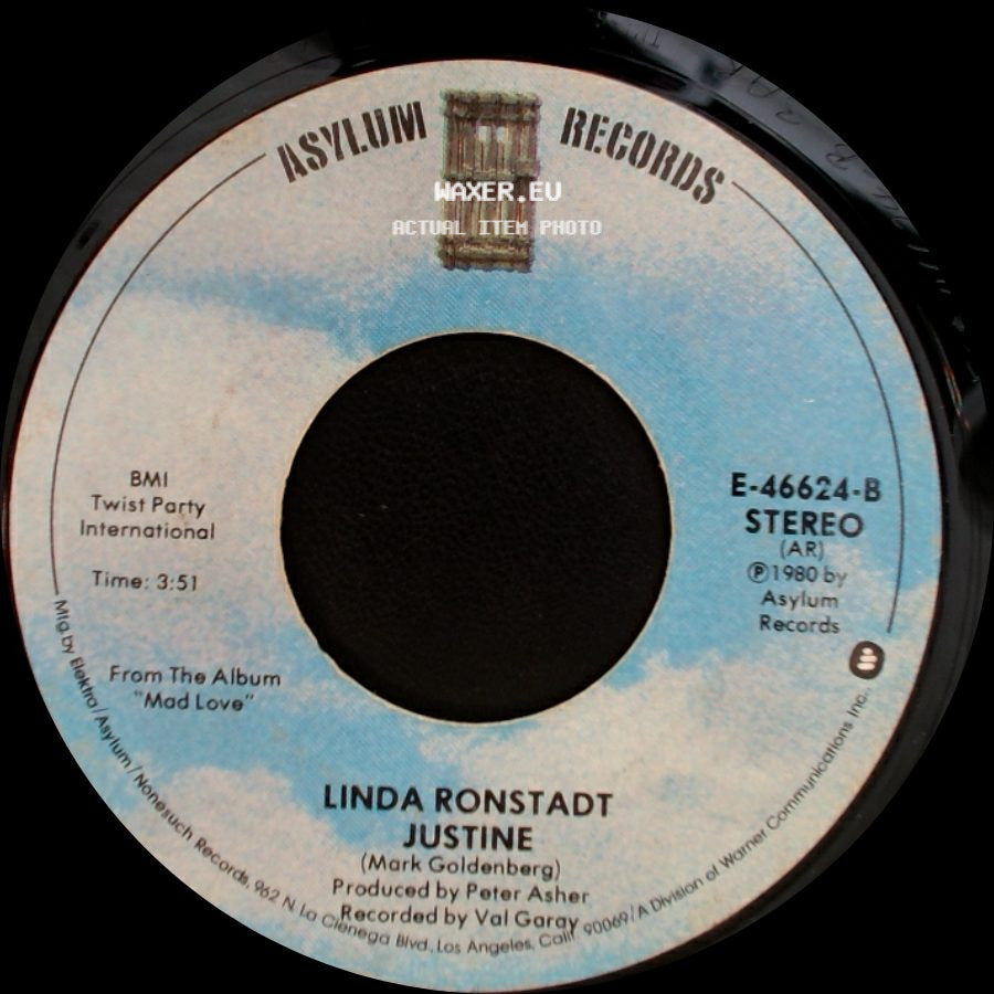 Linda Ronstadt - Justine / Hurt So Bad side A