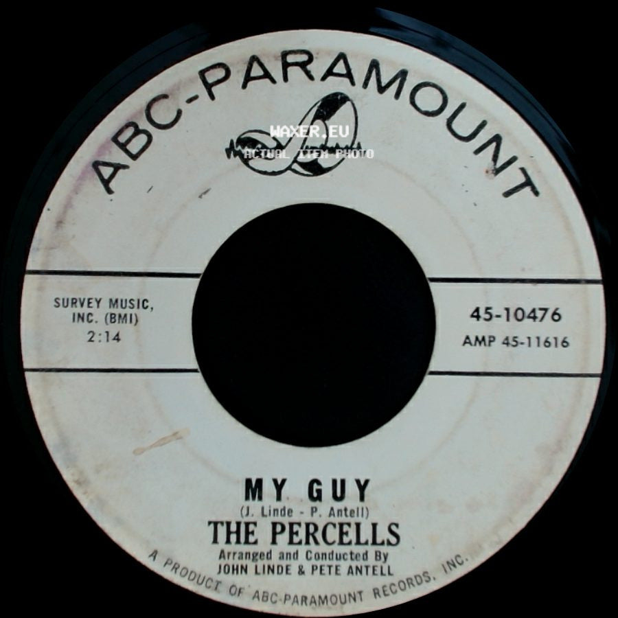 The Percells - My Guy / Hully Gully Guitar side A