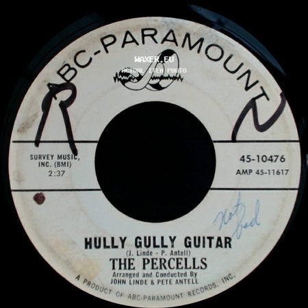 The Percells - My Guy / Hully Gully Guitar side B