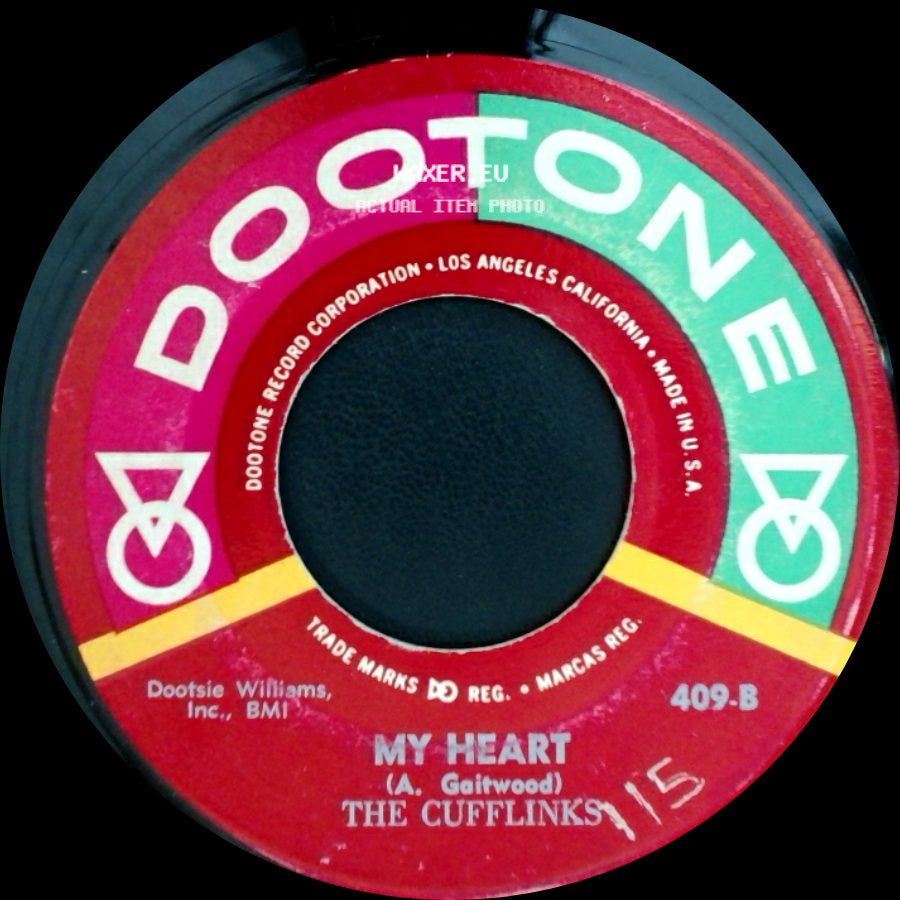 The Cufflinks - Guided Missiles / My Heart side B