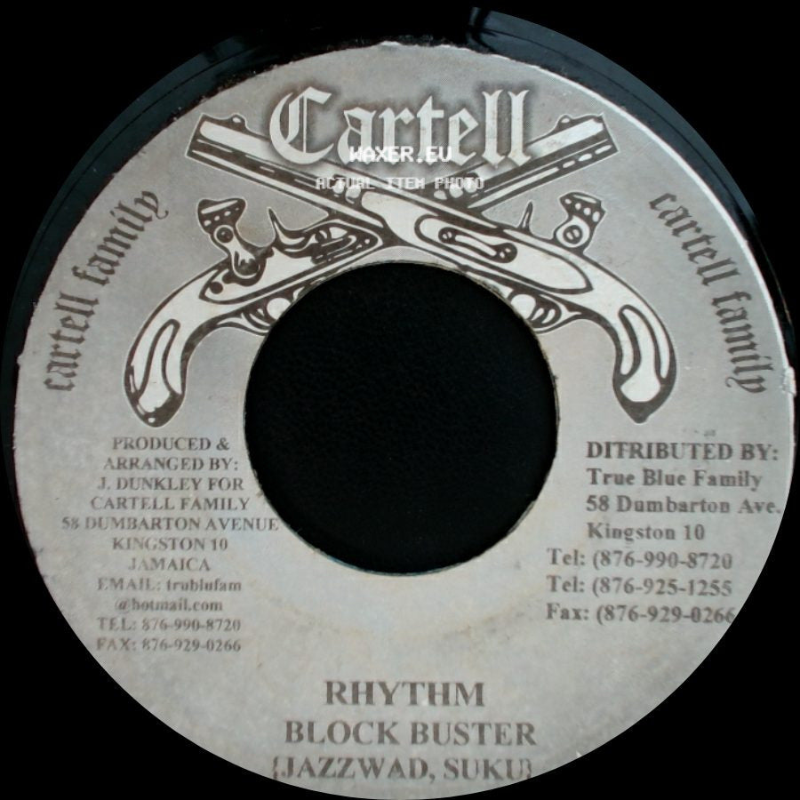 Block Buster (Jazzwad, Sukus) / Mad Cobra - Rhythm / Write Off Edited Mix side A