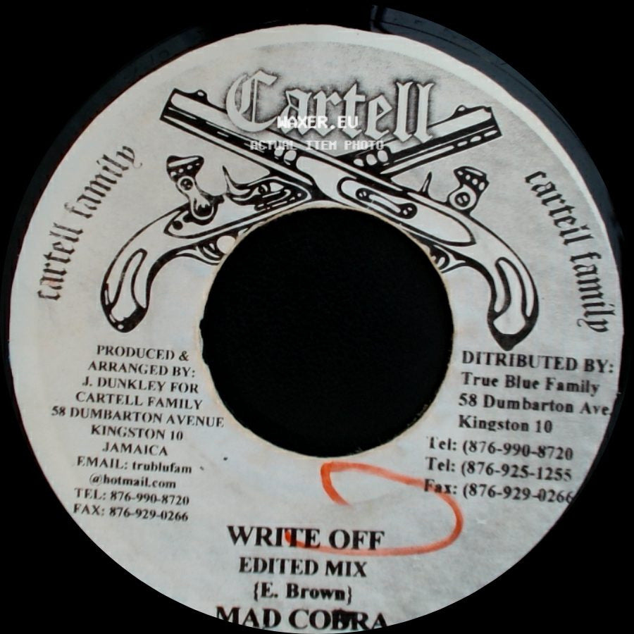 Block Buster (Jazzwad, Sukus) / Mad Cobra - Rhythm / Write Off Edited Mix side B