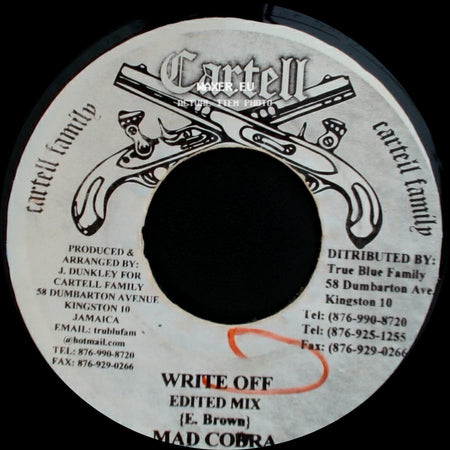 Block Buster (Jazzwad, Sukus) / Mad Cobra - Rhythm / Write Off Edited Mix side B