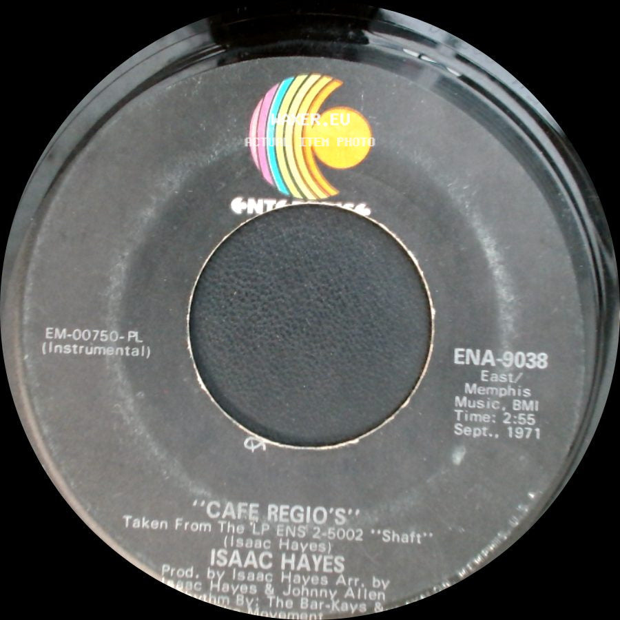 Isaac Hayes - "Theme From Shaft" / Cafe Regio's side B