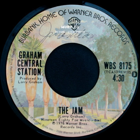 The Jam / Graham Central Station - Unknown Title A / The Jam side B
