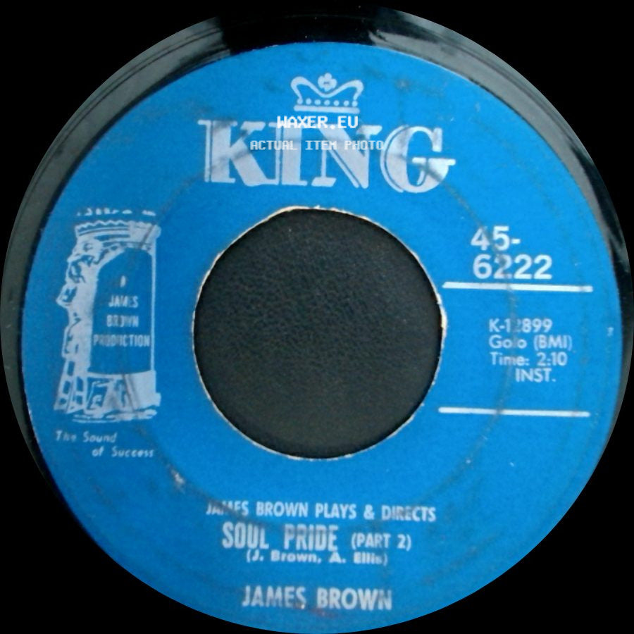James Brown - Soul Pride (Part 1) / Soul Pride (Part 2) side B