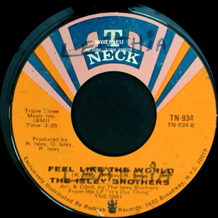 The Isley Brothers - Feel Like The World / Lay-Away side A