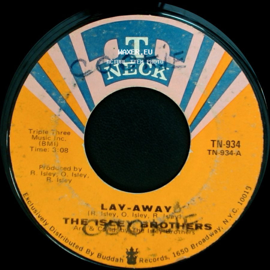 The Isley Brothers - Feel Like The World / Lay-Away side B