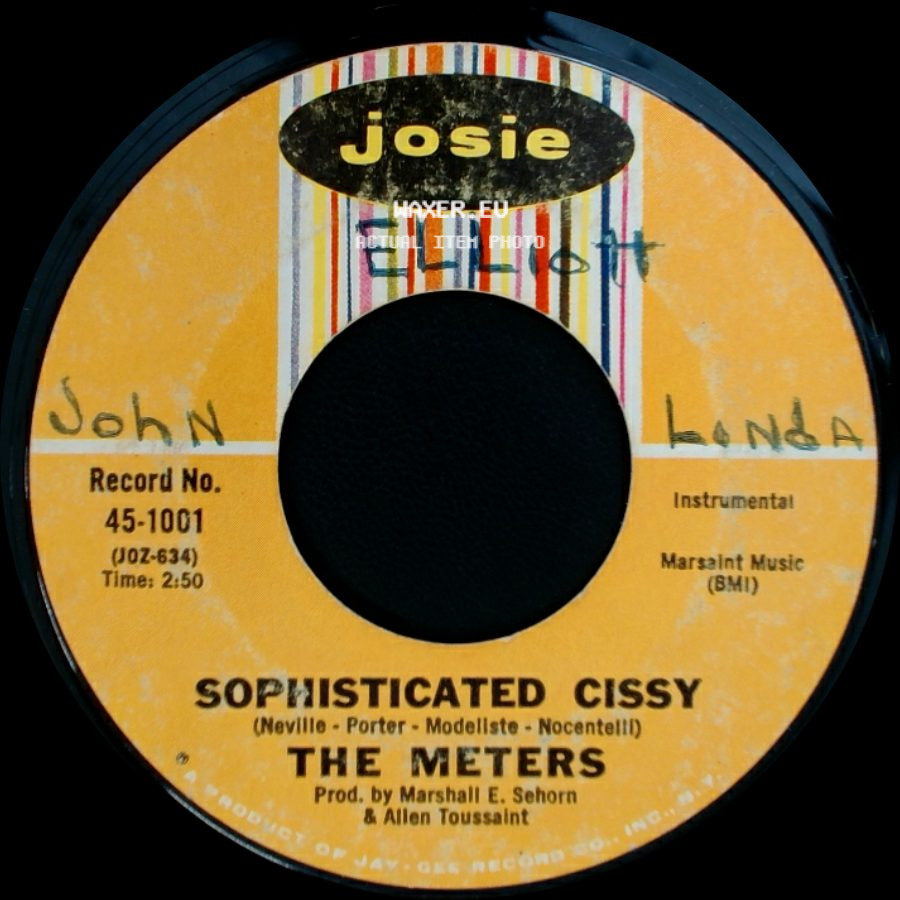 The Meters - Sehorns Farms / Sophisticated Cissy side B