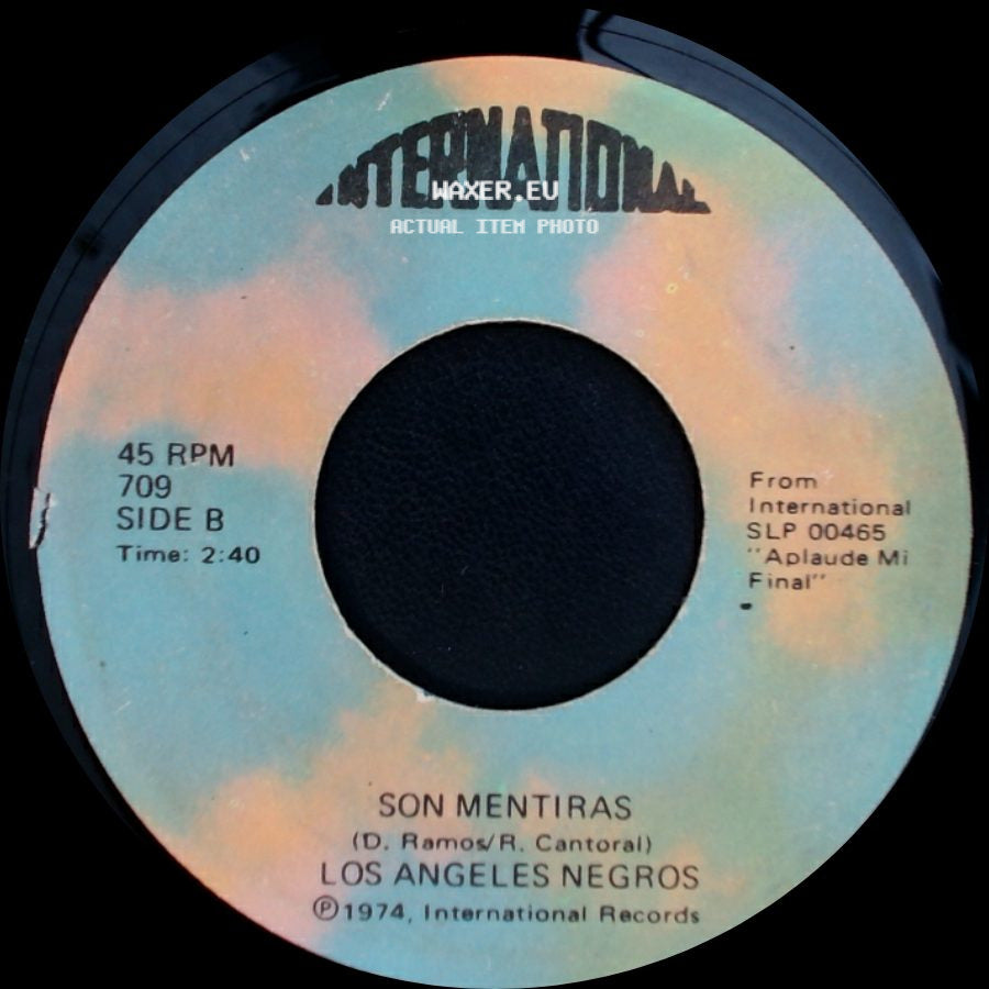 Los Angeles Negros - Yo Lo Comprendo / Son Mentiras side B