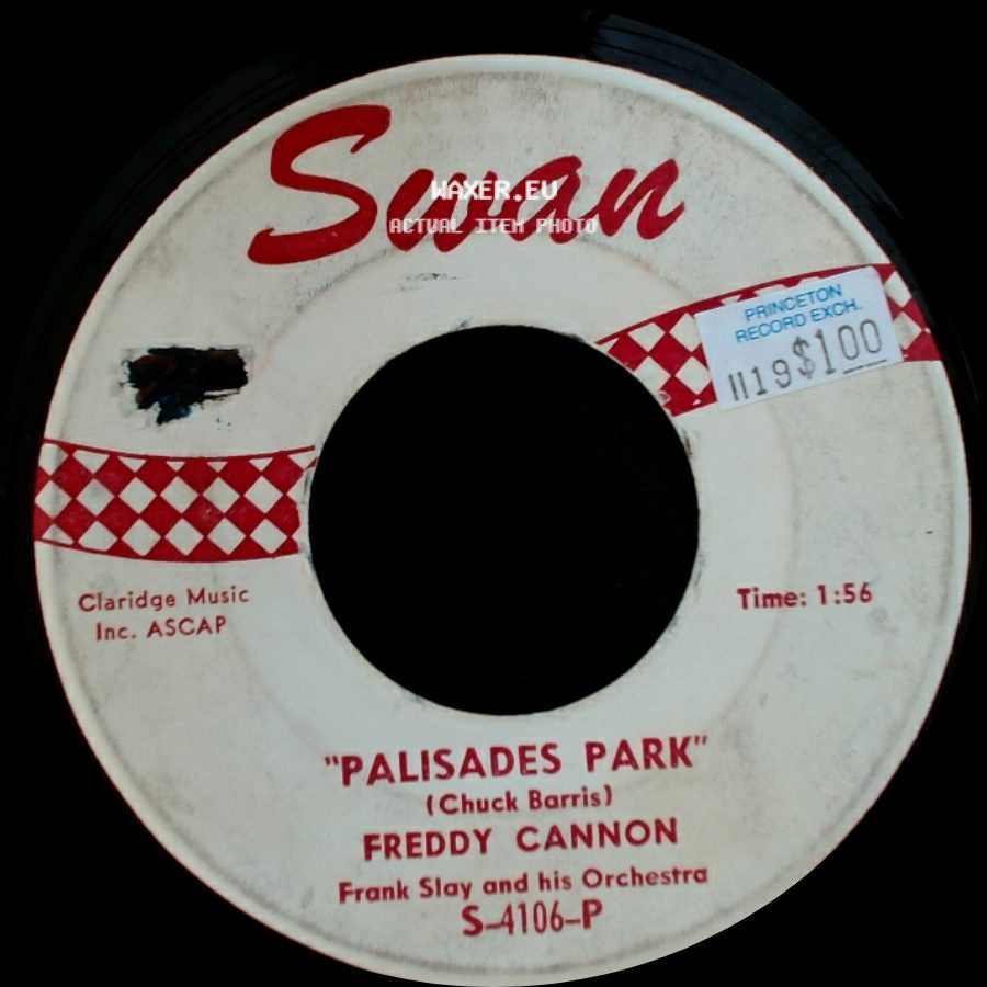 Freddy Cannon - "June, July, And August" / Palisades Park side B