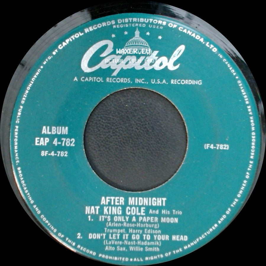 Nat King Cole And His Trio - After Midnight / After Midnight side A