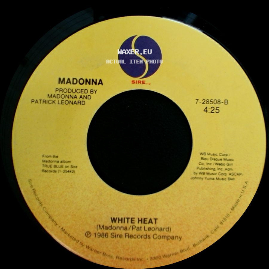 Madonna - White Heat / Open Your Heart side A