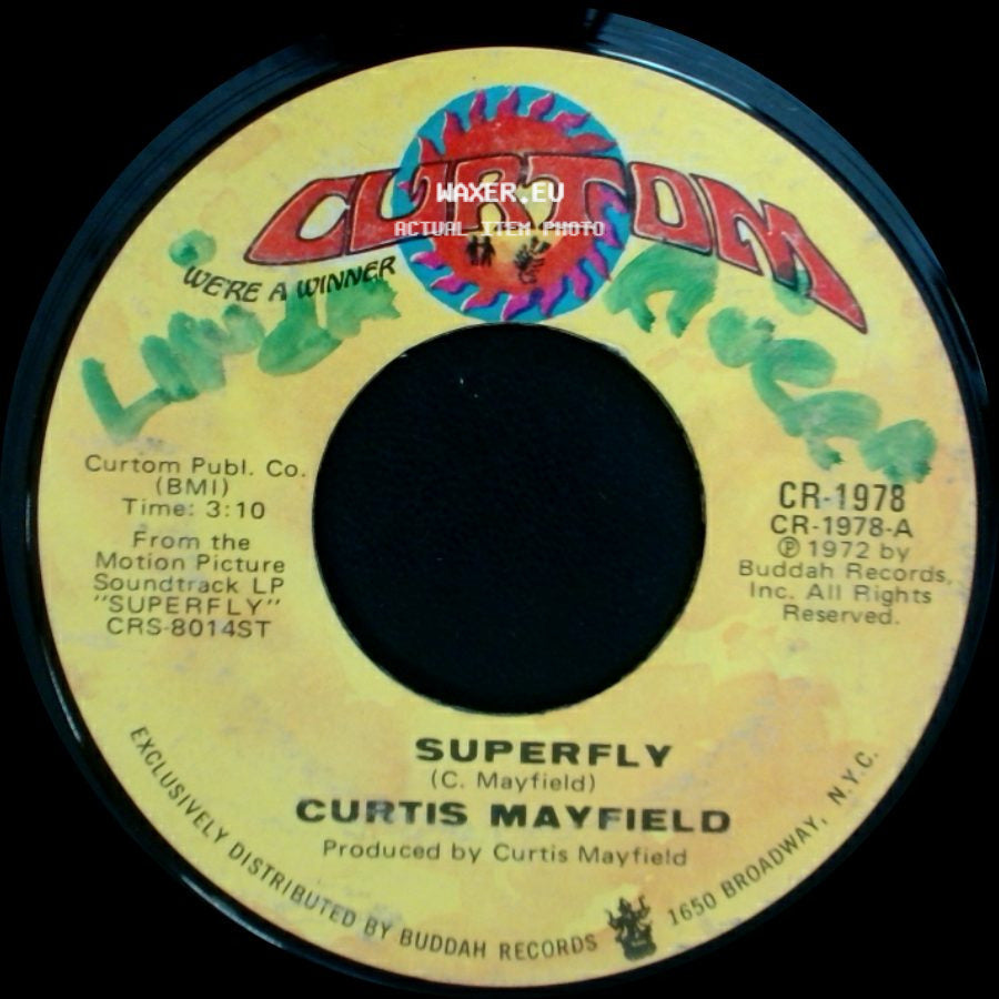 Curtis Mayfield - Superfly / Love To Keep You In My Mind side A