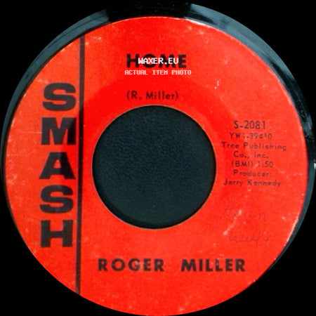 Roger Miller - Home / Walkin' In The Sunshine side A