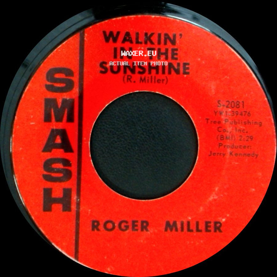 Roger Miller - Home / Walkin' In The Sunshine side B