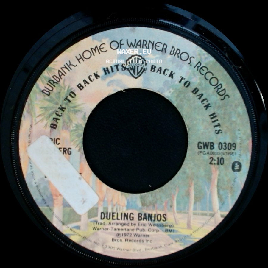 Eric Weissberg & Deliverance / Eric Weissberg - Reuben's Train / Dueling Banjos side B