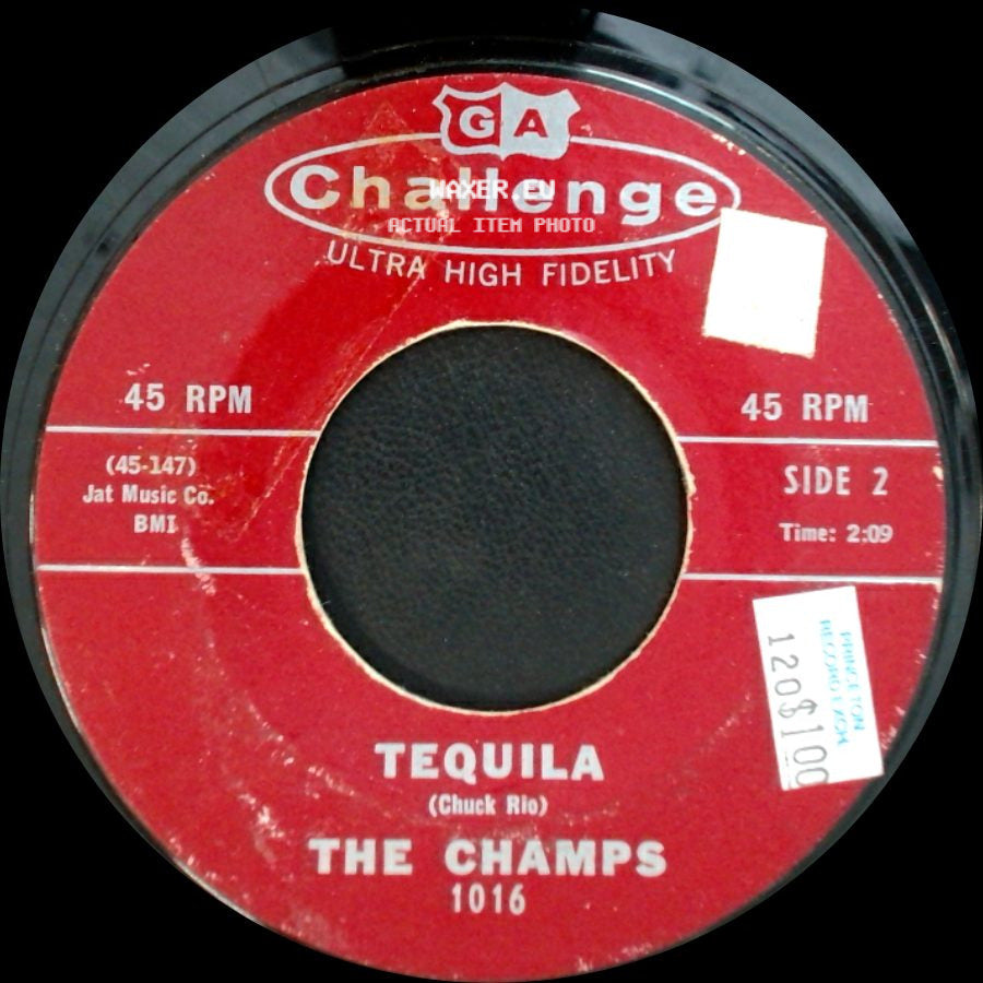 The Champs - Train To Nowhere / Tequila side B