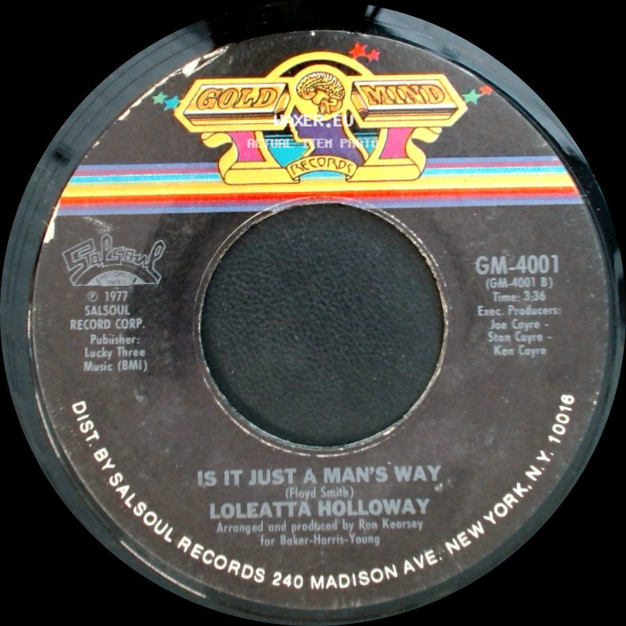 Loleatta Holloway - Hit And Run / Is It Just A Man's Way side B