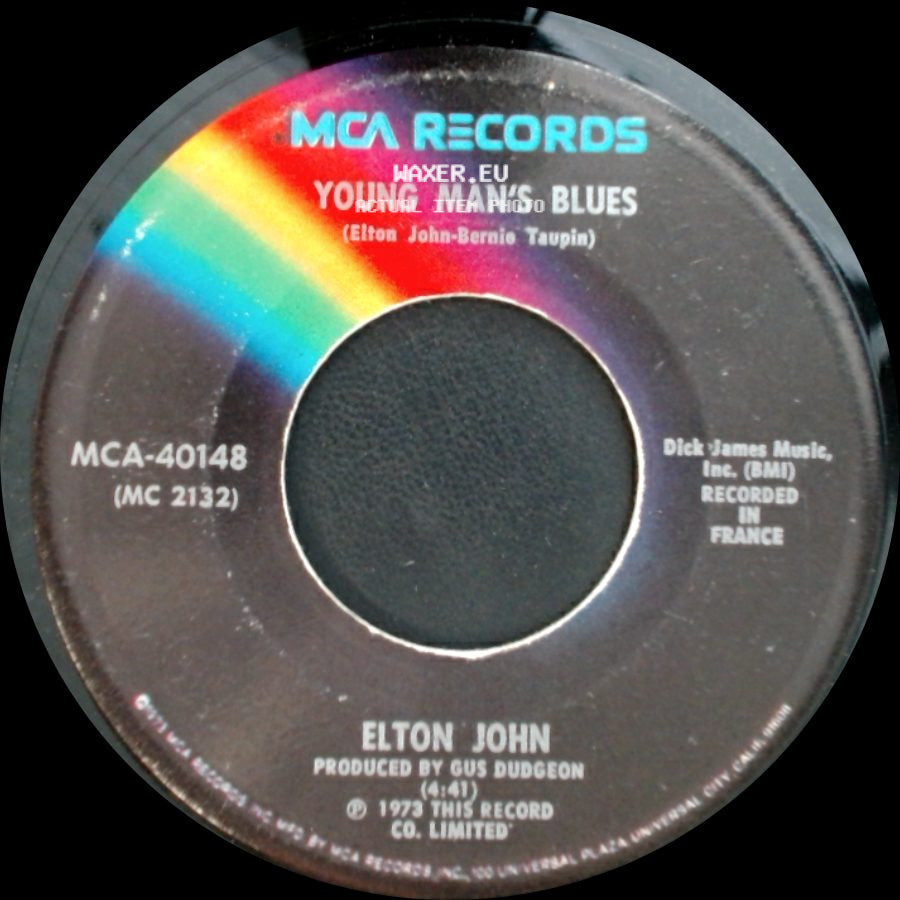 Elton John - Young Man's Blues / Goodbye Yellow Brick Road side A