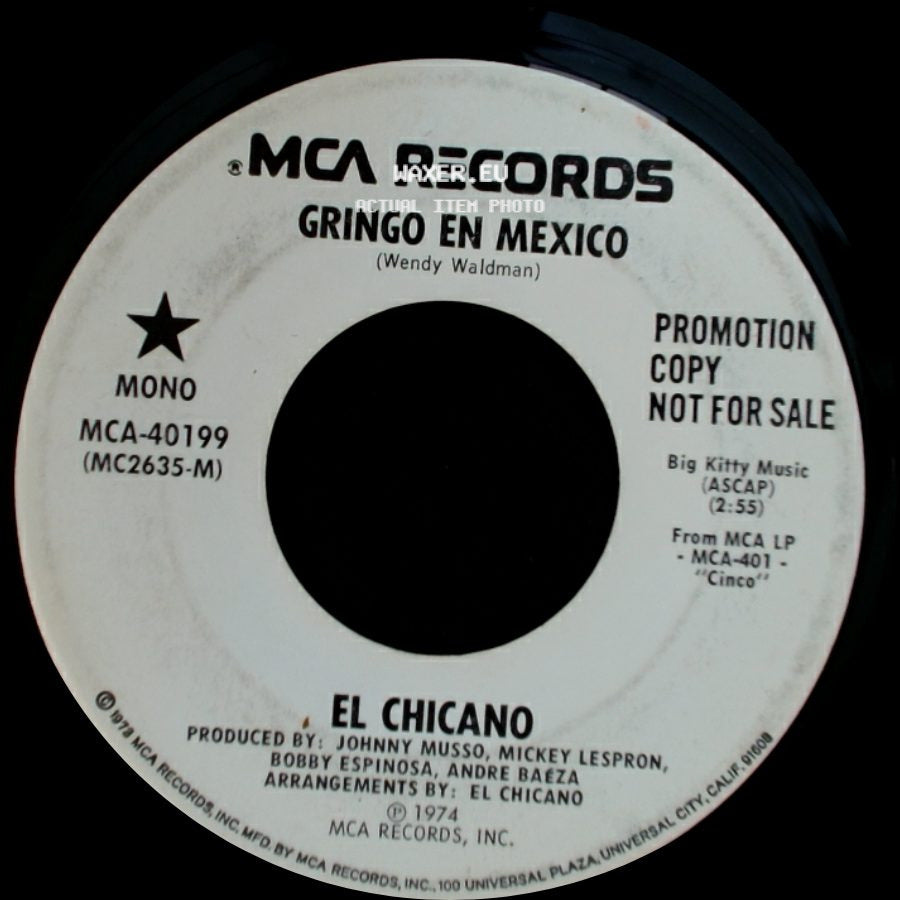 El Chicano - Children / Gringo En Mexico side B