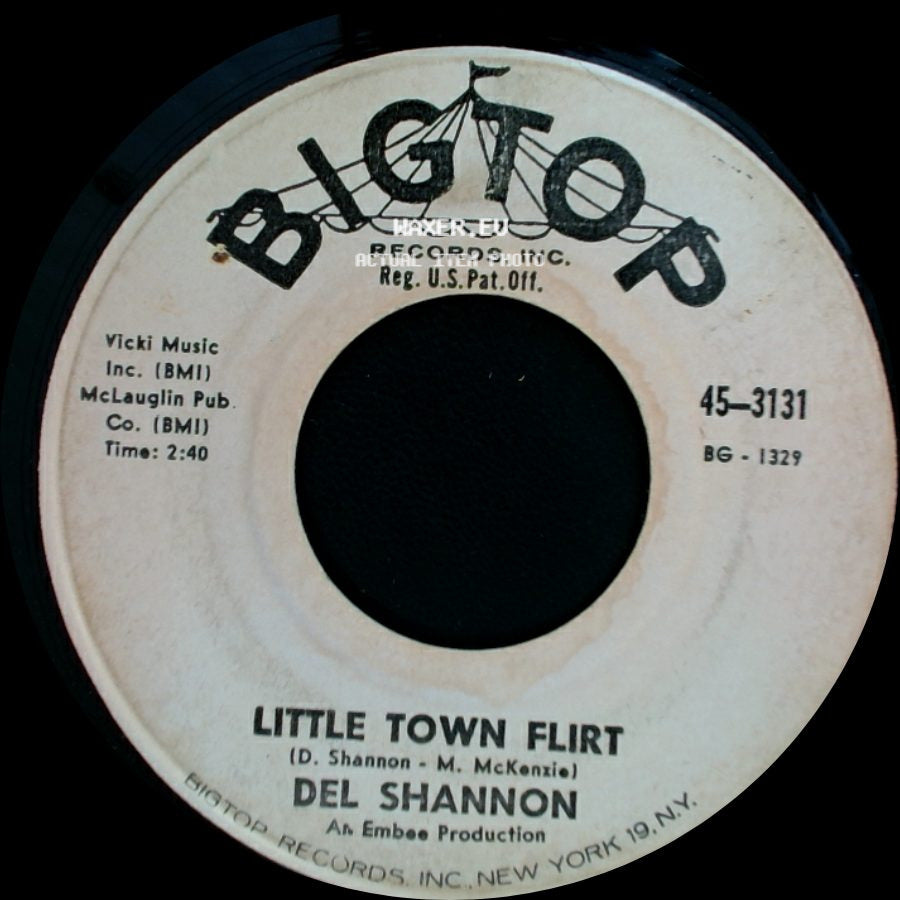 Del Shannon - Little Town Flirt / The Wamboo side A