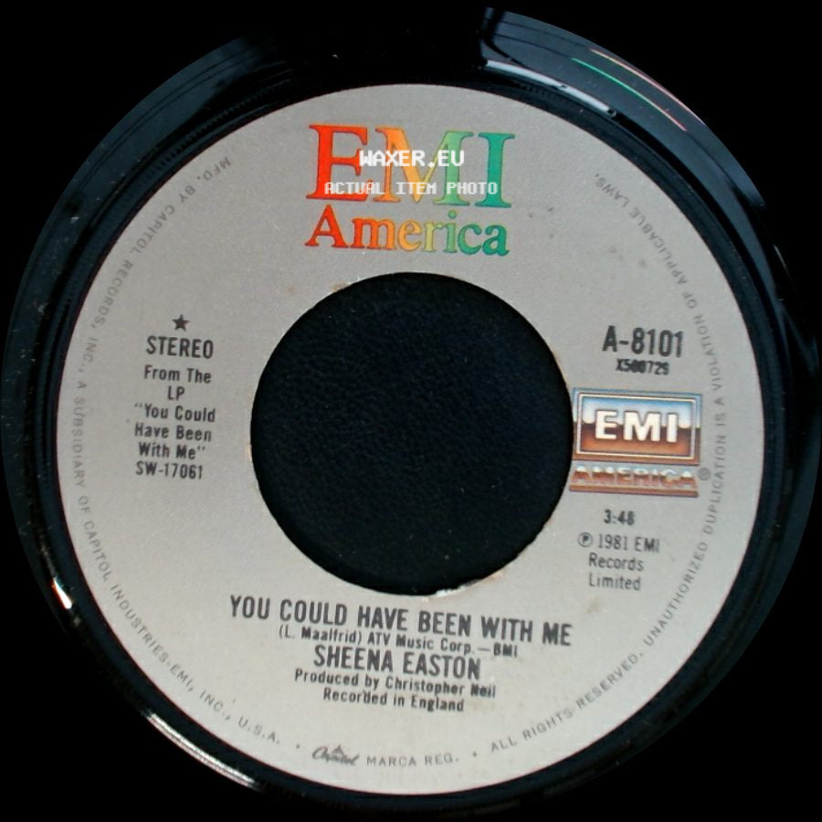 Sheena Easton - Savoir Faire / You Could Have Been With Me side B