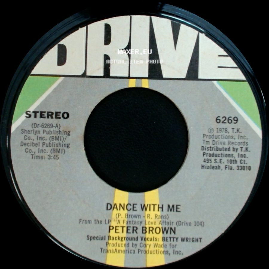 Peter Brown - Dance With Me / For Your Love side A