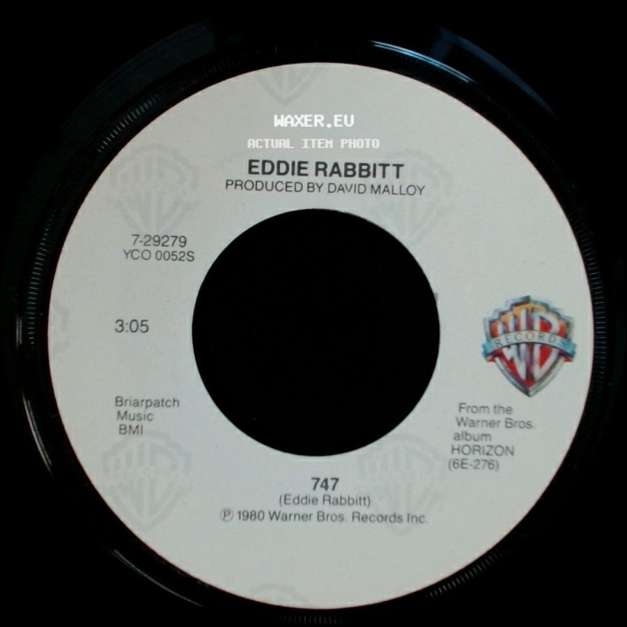 Eddie Rabbitt - 747 / B-B-B-Burnin' Up With Love side A