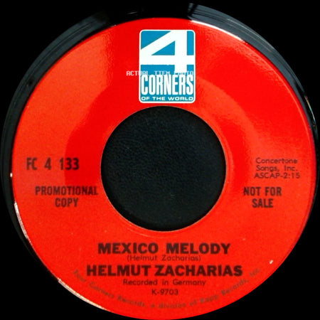 Helmut Zacharias - Mexico Melody / Moscow Melody side A