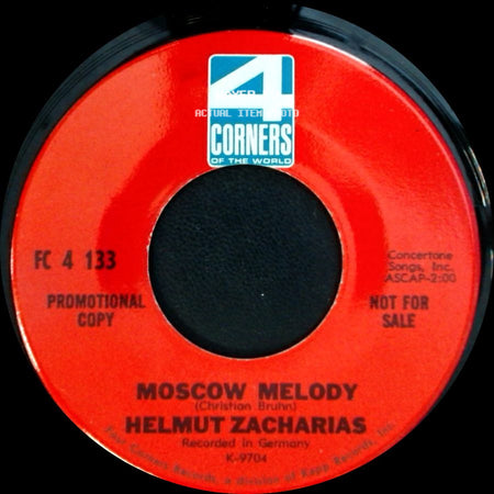 Helmut Zacharias - Mexico Melody / Moscow Melody side B