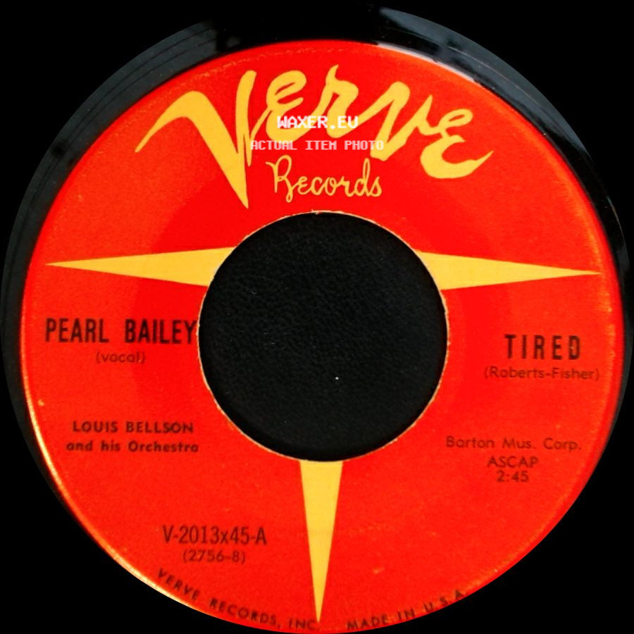 Pearl Bailey - Tired / Go Back Where You Stayed Last Night side A