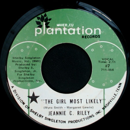 Jeannie C. Riley - My Scrapbook / The Girl Most Likely side B
