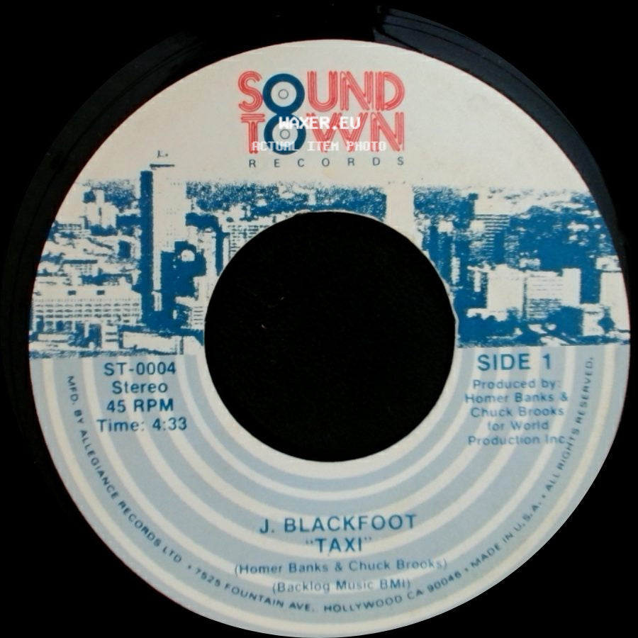 J. Blackfoot - Taxi / Where Is Love side A