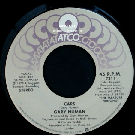 Gary Numan - Cars / Metal side A