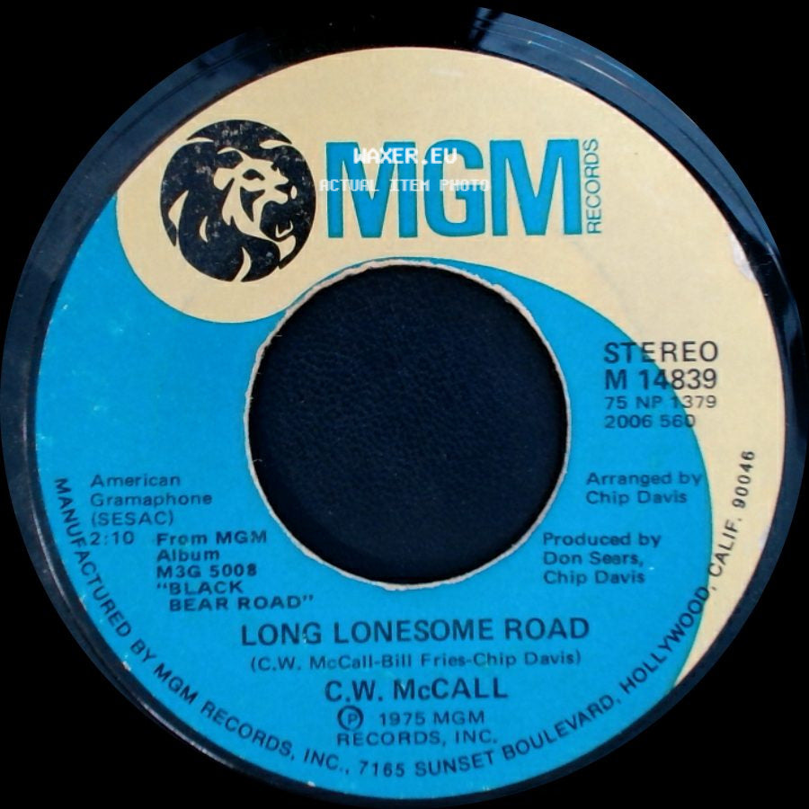 C.W. Mccall - Convoy / Long Lonesome Road side B
