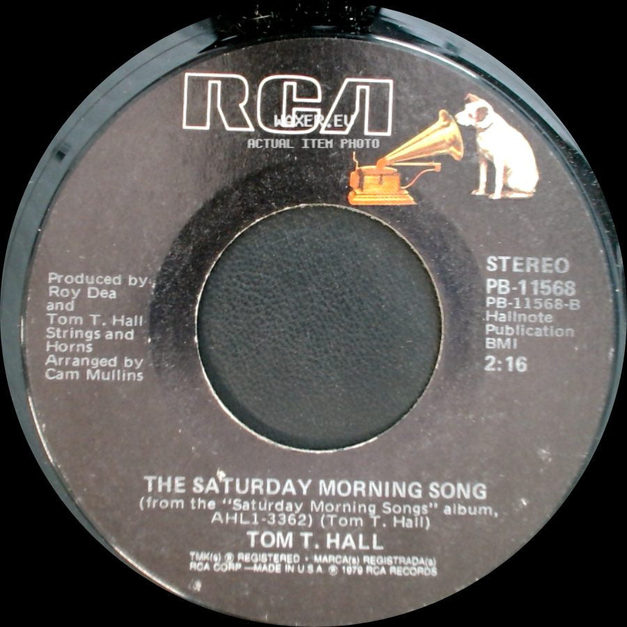Tom T. Hall - The Saturday Morning Song / There Is A Miracle In You side A