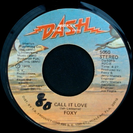 Foxy - Call It Love / Hot Number side A