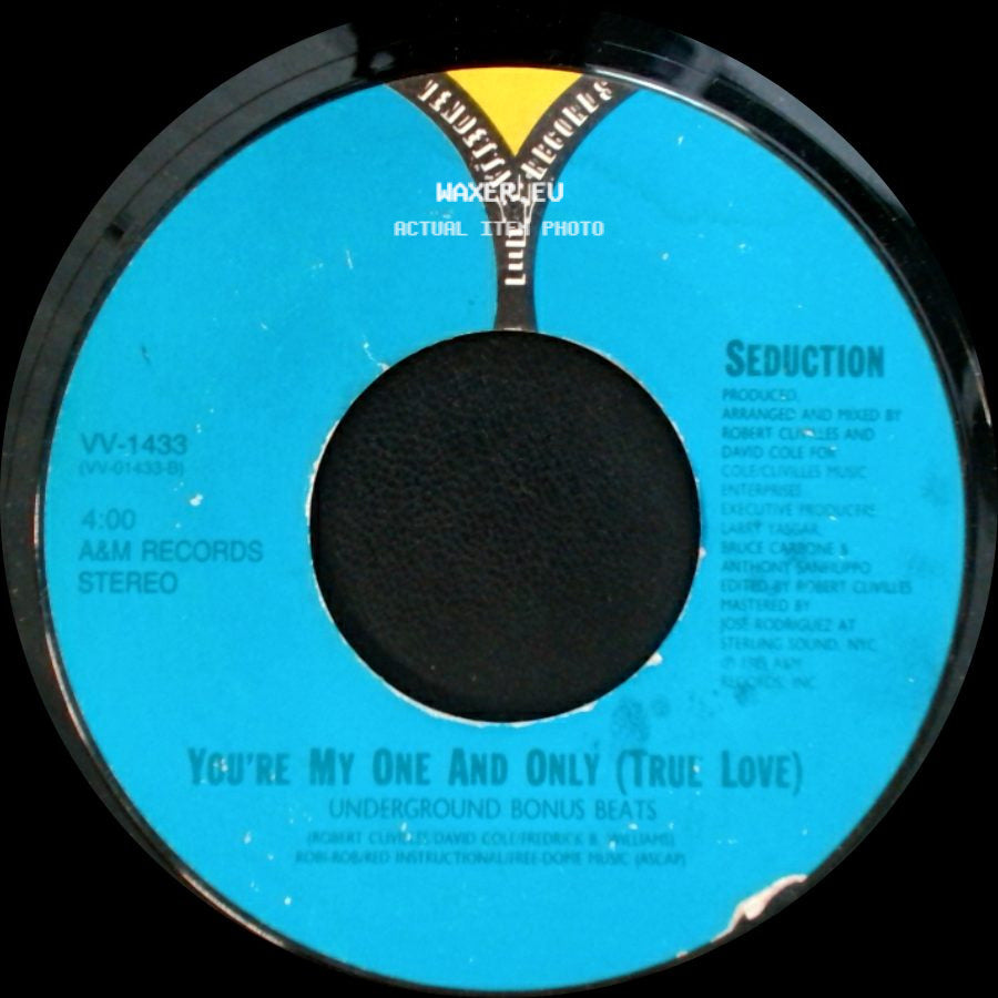 Seduction - You're My One And Only (True Love) / You're My One And Only (True Love) side A