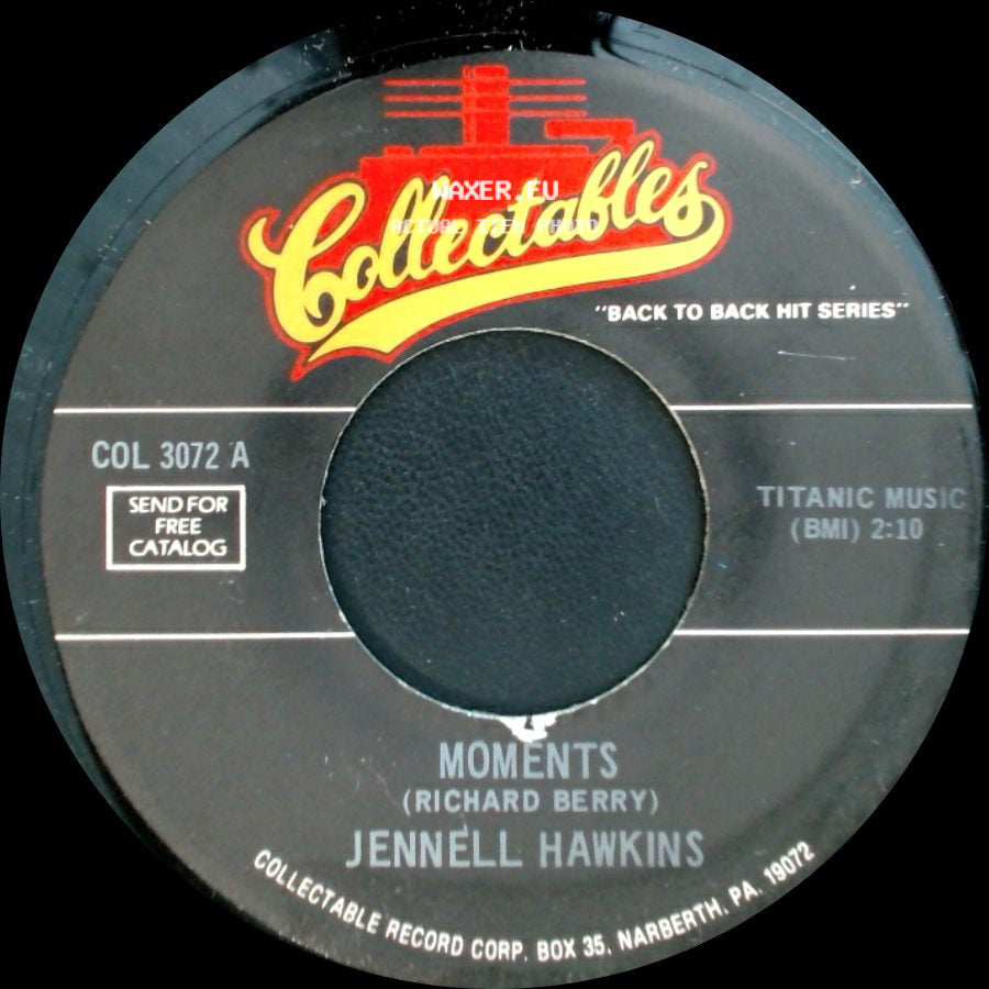 Ike & Tina Turner / Jennell Hawkins - Poor Fool / Moments side B