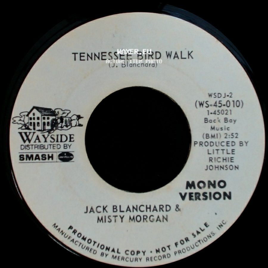 Jack Blanchard & Misty Morgan - Tennessee Bird Walk / Tennessee Bird Walk side B